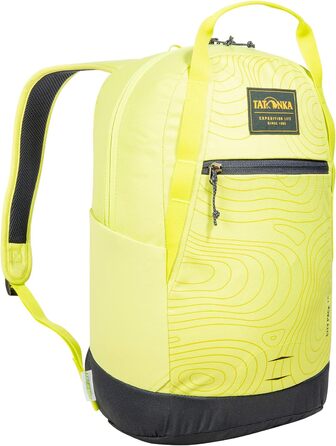 Рюкзак Tatonka City Pack 15л - Маленький, легкий денний рюкзак з перероблених матеріалів - Об'єм (15 літрів, Lime Curve)