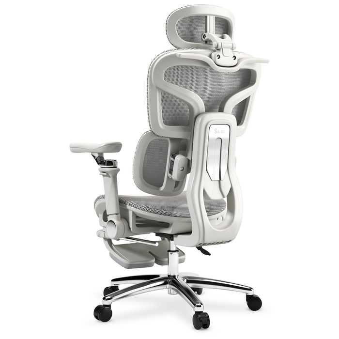 Крісло Mealux S2 Air сірого кольору (арт. HF-S2 M/G)