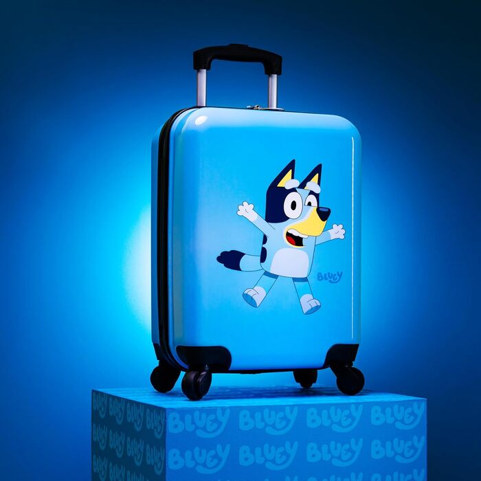 Ручна поклажа візок BlueY Hard Shell 49x33x22 см, 30 л, 4 колеса синій - Holiday Must Haves Kids