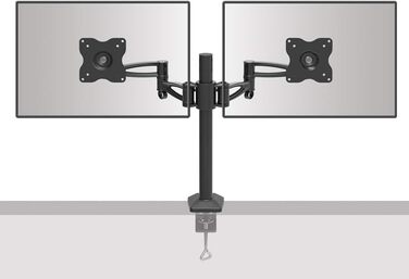 Кріплення для монітора Barkan 13-34 дюймів, регульоване, для столу, LED/LCD, до 6 кг (Basic, подвійний кріплення)