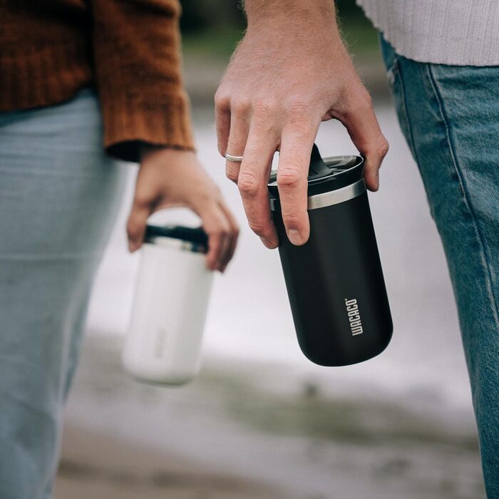 Термос для кави WACACO Octaroma Lungo: 300 мл, нержавіюча сталь, з кришкою