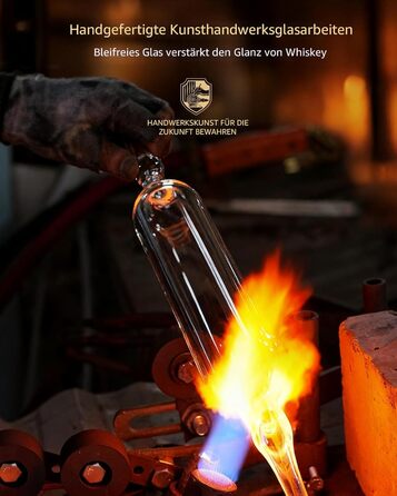 Набір для віскі Kollea: декантир та дозатор, 190 мл + 520 мл, унікальний подарунок для чоловіків