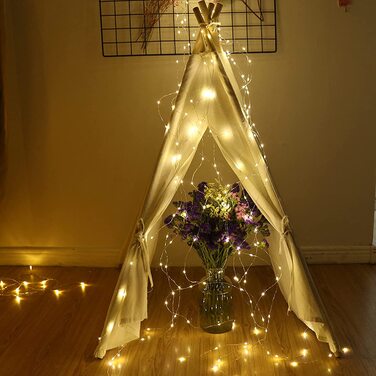 LED-гірлянда HoldOneLight 300 LED, 30 м, тепле біле світло, для декору інтер'єру та екстер'єру