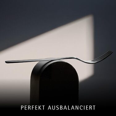 Набір столових приборів WMF Corvo на 6 осіб (30 предметів), нержавіюча сталь Cromargan protect, матове покриття, стійкий до подряпин, придатний для миття в посудомийній машині