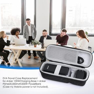 Футляр для перенесення для Anker Prime 20000mAh Power Bank, жорсткий чохол EVA (сумісний з 200 Вт)