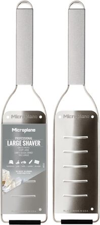 Мікроплан NEUE Professional Serie GROBE Klinge: професійна тертка з нержавіючої сталі для твердого сиру, овочів та спецій | Зроблено в США