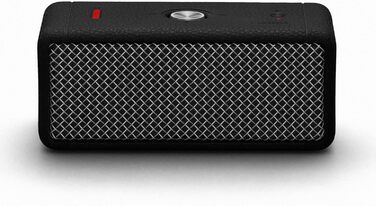 Портативна Bluetooth-колонка Marshall Emberton II, бездротова, стійка до пилу та води IP67, стереопара, до 30 годин роботи, швидка зарядка, для дому та вулиці, чорна зі сталлю