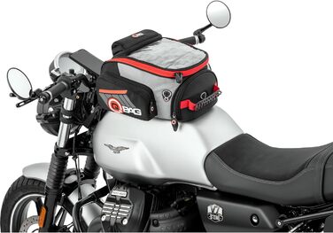 Мотоциклетний магніт Сумка-бак Мотоциклетна магнітна сумка-бак ST10 12 літрів для зберігання Чорний/Сірий/Червоний, Унісекс, Багатоцільовий, Літо, Поліестер