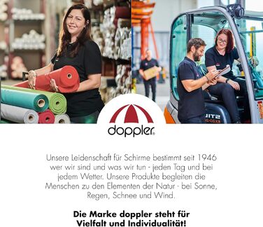 Чохол для садового парасоля Doppler Jack для центрального кріплення | Захисний чохол для парасоля з максимальним діаметром | Стійкий до погодних умов чохол з блискавкою та ручкою (400 см)