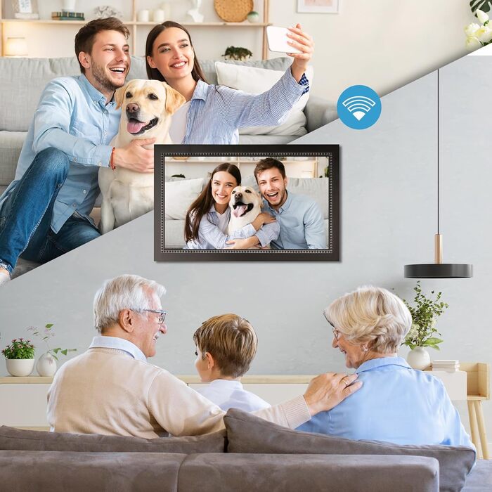 Цифровий фоторамка 15.6