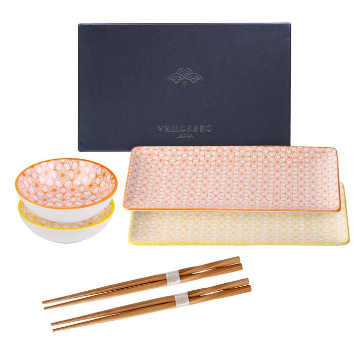 Набір прямокутних тарілок Vancasso Servierplatten, 4 шт., порцеляна, для сервірування