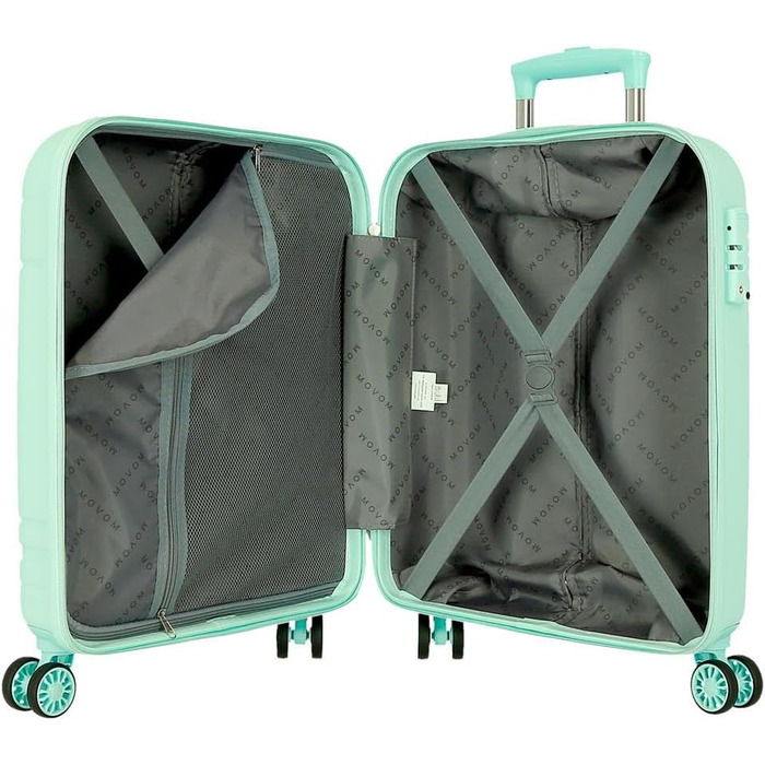 Набір валіз Movom Galaxy Azulon, 2 шт., блакитний, ABS, 55/68 см, 111 л