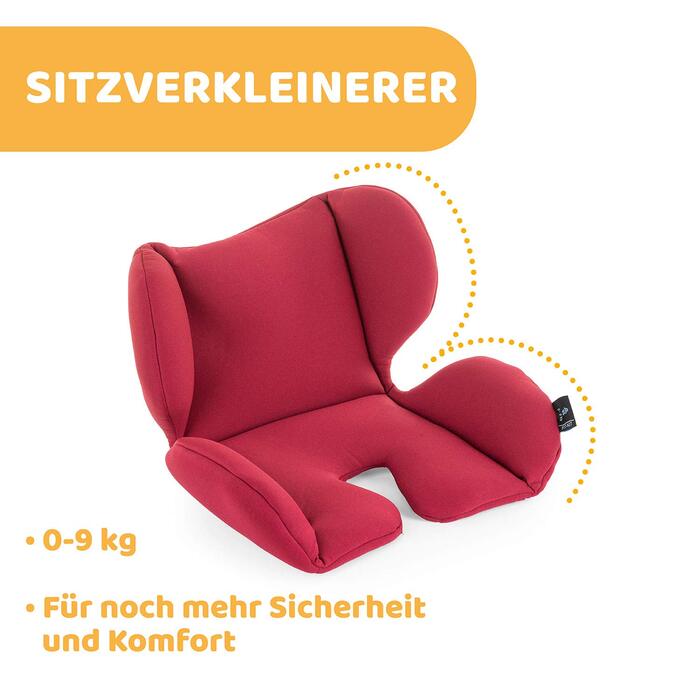 Автокрісло Chicco Seat Up 012 0-25 кг з ISOFIX, група 0/1/2 для дітей 0-6 років, зі вставкою для новонароджених, регульованим підголівником, м'якою оббивкою, Red Passion Red Passion