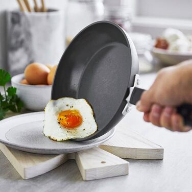 Набір сковорідок GreenPan Levels з антипригарним покриттям, 26см та 30см, без PFAS, сірий