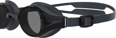 Оптичні окуляри для плавання Speedo Unisex для дорослих Hydropure, чорні/димові, 4.5