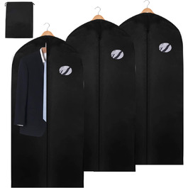 Сумка для одягу Eulenke Дихаюча сумка для костюма Високоякісна тканина Зберігання та захист для подорожей 128x60 см Бонусна сумка для взуття