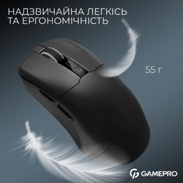 Бездротова ігрова миша GamePro Asgard Thor (GM023B) 1К  зарядна станція\ресивер