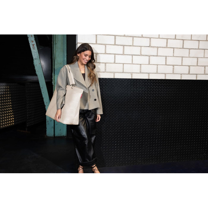 Сумка-шопер Reisenthel Shopper XL – велика, водонепроникна, у стилі сумки-шопер (Teddy Sand)