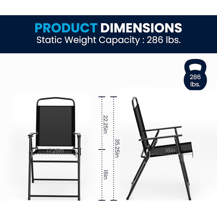 Садовий набір меблів Flash Furniture Nantucket 6 предметів коричневий: стіл, парасоля та 4 складані стільці (чорні)