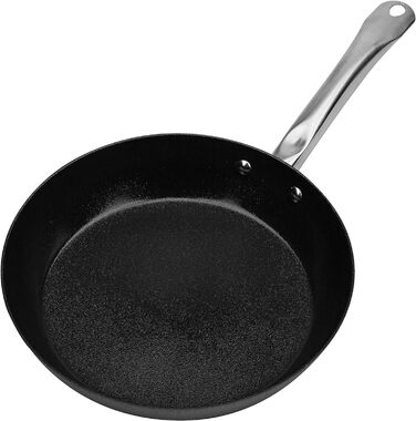 Набір сковорідок Avanti з 2 частин, вуглецева сталь, нержавіюча сталь, чорний, 166645