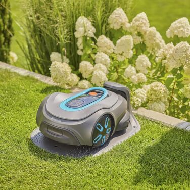 Робот-газонокосачка Gardena Smart Sileno max 1500 м², для газонів до 1500 м², LONA Intelligence, Trim-to-Edge, DuoConnect, тиха робота, керування через додаток