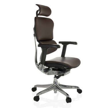 Крісло офісне / Керівне крісло ERGOHUMAN GEN2 шкіра темно-коричневе hjh OFFICE