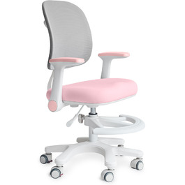 Дитяче крісло Mealux Atlas Air Pink Grey (арт.Y-309 KPG)