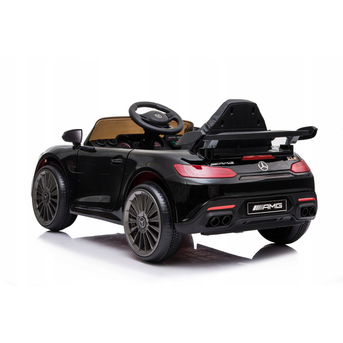 Дитячий електромобіль Mercedes GTR-S з шкіряним сидінням та пультом керування