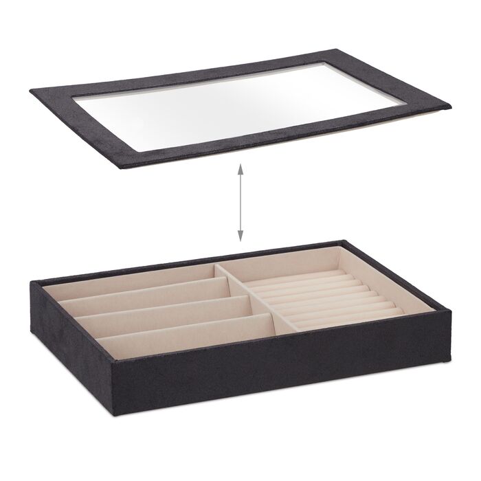 Скринька для прикрас Relaxdays з прозорим віконцем