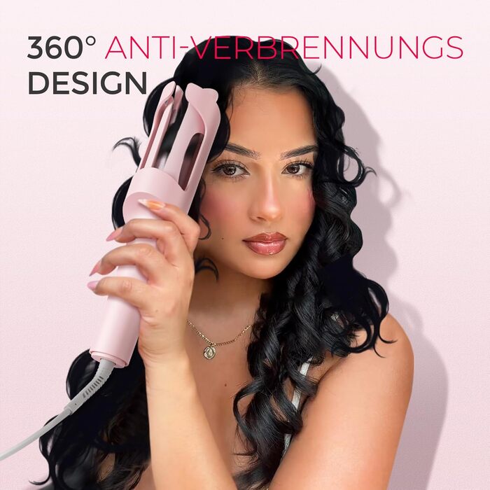 Автоматичний локон TYMO CURLPRO - локон для створення хвиль, діаметр 25 мм, 3 температурні режими, захист від перегріву