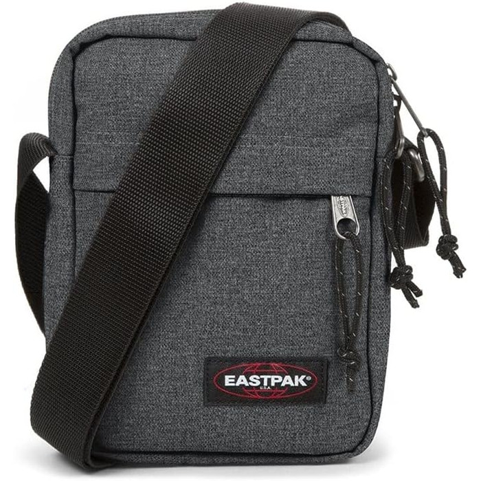 Сумка через плече Eastpak THE ONE, 63 см, 59 л чорна джинсова одинарна