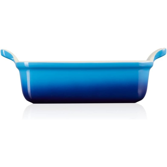 Форма для запікання Le Creuset прямокутна, 19 см, 1.1 л, Azure (бамбук)