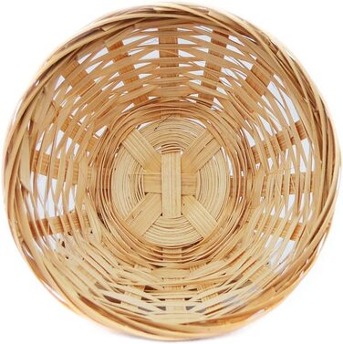 Набір з 10 бамбукових кошиків Lashuma, плетені Декоративні кошики, порожні кошики для зберігання розміром близько 10x4 см для подарунків