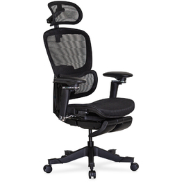 Крісло Mealux Q5 Air Black (арт. HF-Q5 M/B)