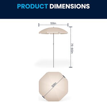 Садовий набір меблів Flash Furniture Nantucket 6 предметів коричневий з столом, парасолькою та 4 складними стільцями сірого кольору