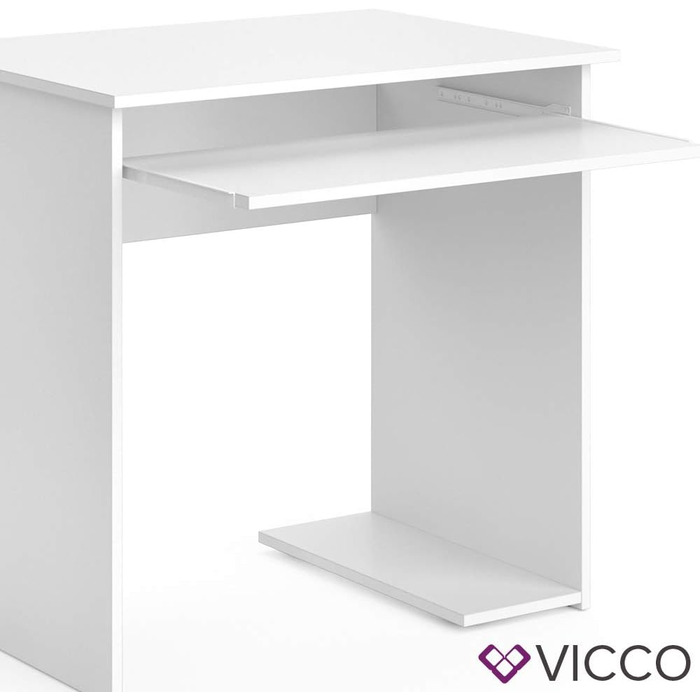 Стіл Vicco Nick, білий, 80x58 см