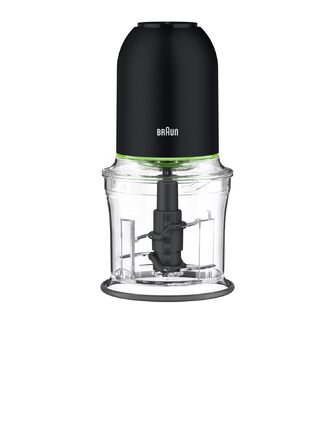 Подрібнювач Braun MultiPractic 3 CH3011BK чорний, 500 Вт, 4 леза з нержавіючої сталі, для льоду, посудомийна машина
