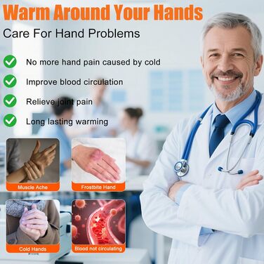 Обогревні рукавиці 3T6B для чоловіків та жінок, 3-рівневий обігрів, акумулятори 2x5V 6000mAh, Type-C зарядка, водонепроникні, сенсорний екран, для катання на лижах, походів, велосипеда, мотоцикла