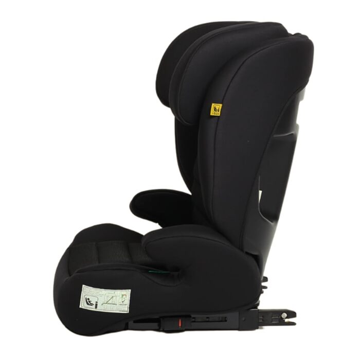 Автокрісло Novi Baby® James Premium i-Size ISOFIX для дітей 3,5-12 років, 100-150 см, регульоване, з підголівником, знімною спинкою (Чорний Go)