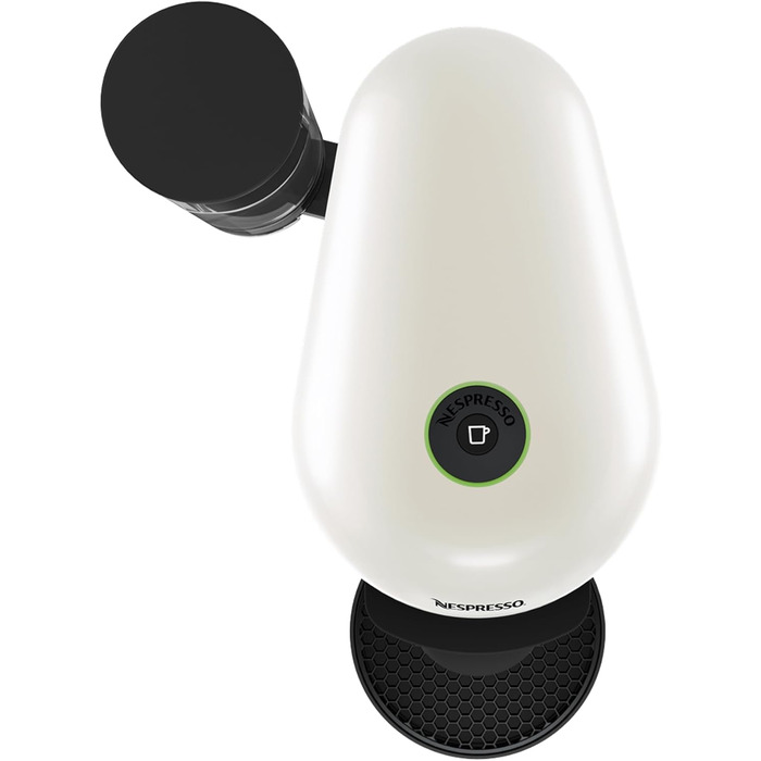 Кавомашина Nespresso Vertuo Plus Krups, автоматичне розпізнавання капсул, білий колір, XN9031