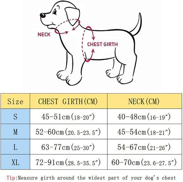Набір упряжі і повідця MerryBIY для собак, упряж для собак середнього розміру, упряж без натягу, жилет для собак, дихаюча упряж для цуценят, жилет для маленьких середніх собак середнього розміру (S (окружність грудей 45-51 см), червоний)