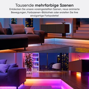 Nanoleaf Holiday String Lights 25м - RGB, 300 LED, 18W, IP44, 220-240VAC, EU