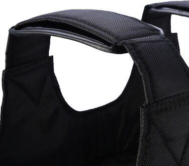 Обтяжувальнй жилет для тренувань TKSE регульований 50 кг чорний