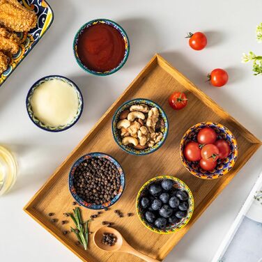 Набір кавових чашок Vancasso 6 шт. SIMI, 360 мл, порцеляна, чайний сервіз на 6 осіб (6 салатників)