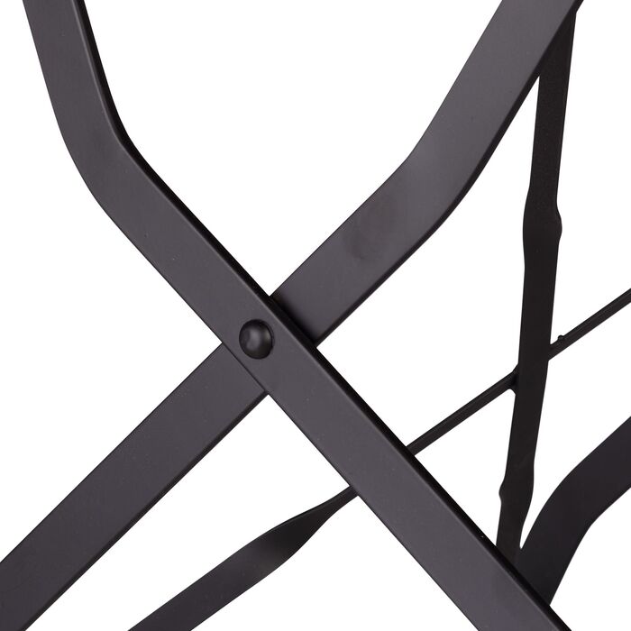 Набір садово-патіо стільців Relaxdays (4 шт.) з натурального дерева