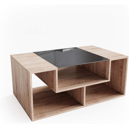 Журнальний столик Vicco Gabriel, /Чорний, 100 x 42 см (Sonoma)