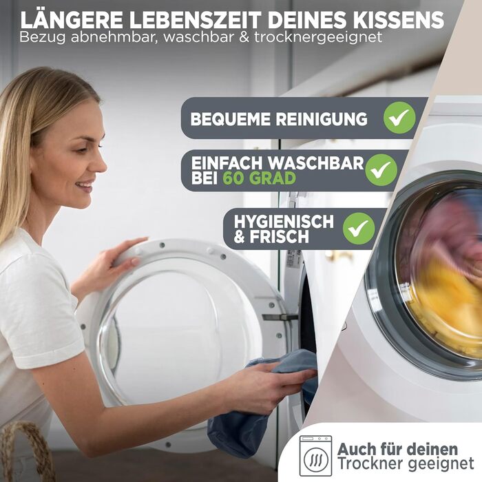 Ергономічний ортопедичний подушка-кіль Theraline для розвантаження куприка, після операцій та пологів, при геморої (Donut Kissen), Антрацит Меланж, 35x48 см