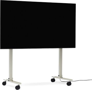 Підставка для телевізора на коліщатках, Rollin' Mushroom, сіра, 40-70 дюймів