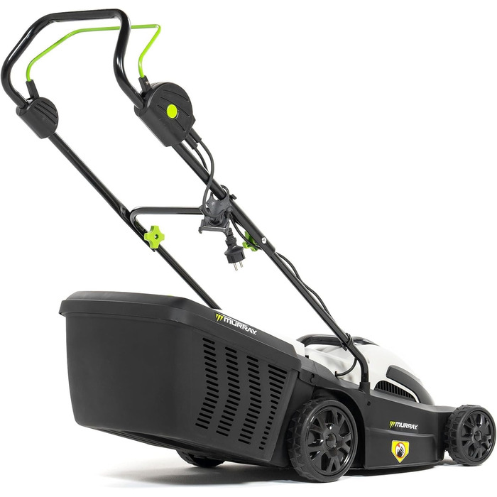 Електричний газонокосарка Murray LE320E 2-в-1: 1200W, ширина косіння 32 см, об'єм травоспіральної коробки 27 л, ергономічна ручка, захист від перевантаження