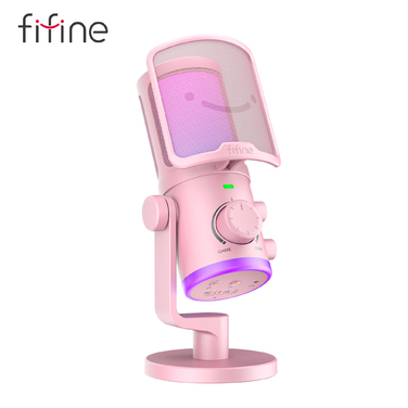 Мікрофон динамічний Fifine AM8PROTW USB/XLR White